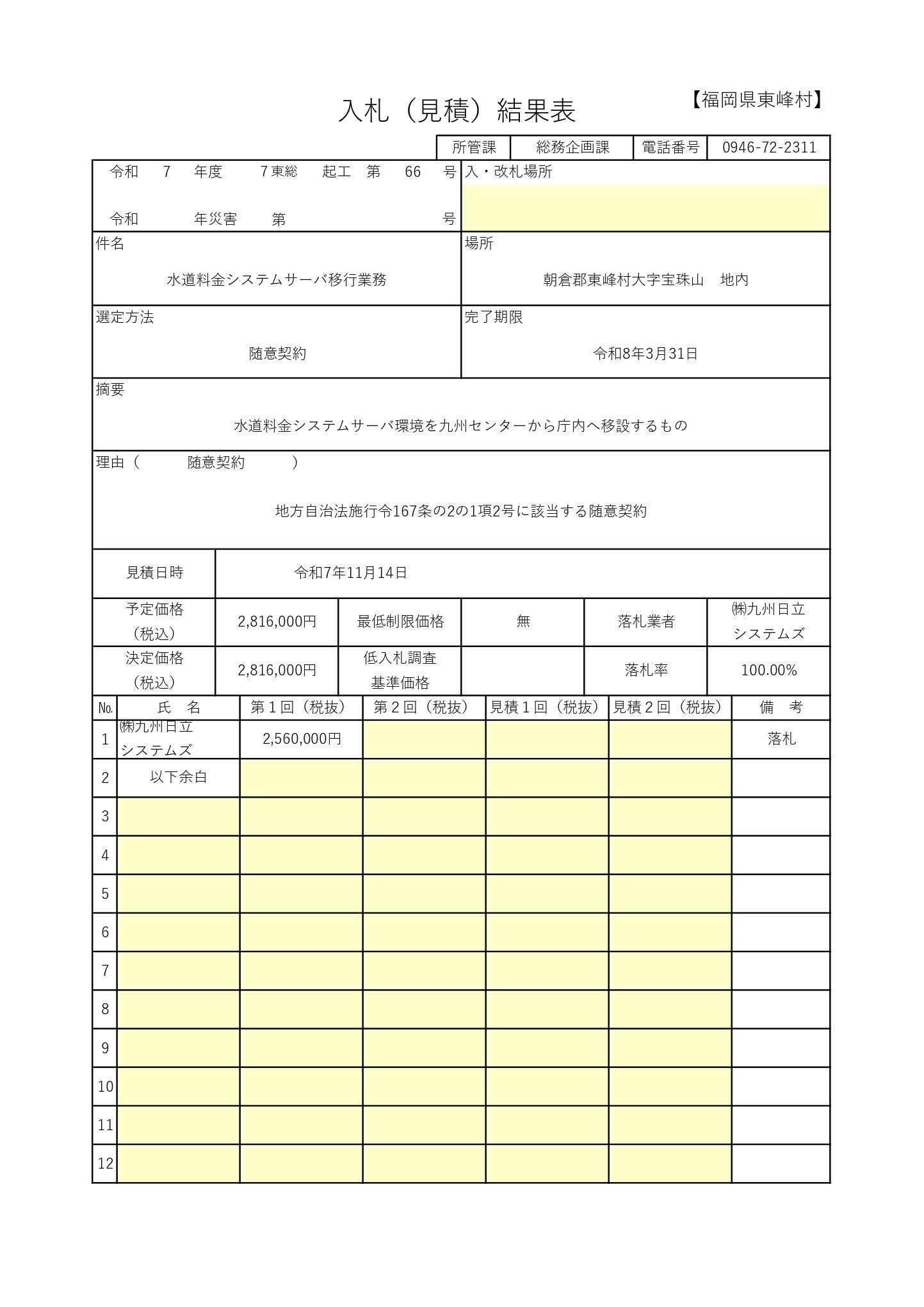 【入札情報等公表様式】入札（見積）結果表（水道料金システムサーバ）_page-0001.jpg